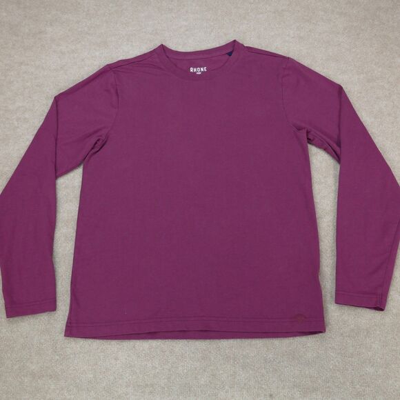 Rhone T-Shirt Mens Small Crew Neck Long Sleeve Athletic Tee - Picture 1 of 10